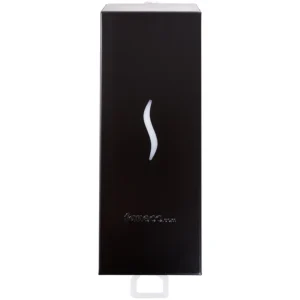 Dozownik do mydła w płynie lub płynu do dezynfekcji Faneco HIT BLACK 1000 ml, czarny, stal