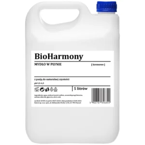 Mydło w płynie Faneco BIOHARMONY 5 L, bezbarwne, bezzapachowe