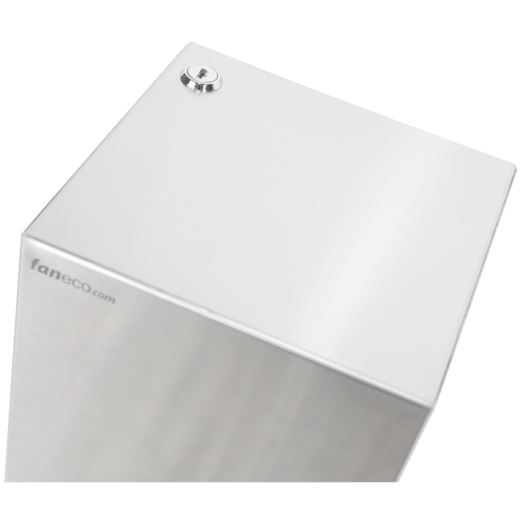 Faneco HIT roll towel dispenser, brushed steel - Image 4