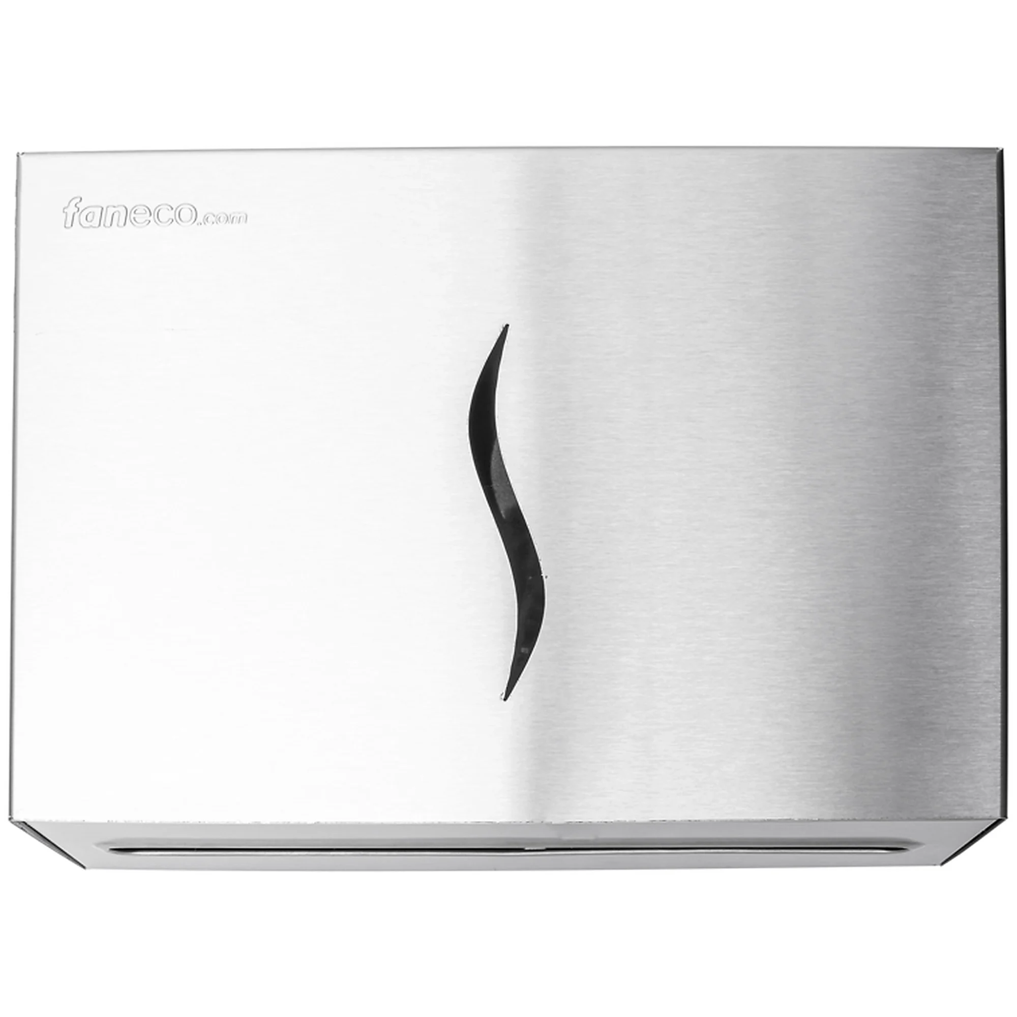 ZZ Faneco HIT S towel dispenser, brushed steel - Image 2