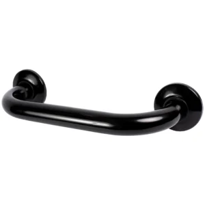 Rambarde droite Faneco pour handicapés 30 cm, ⌀ 32 mm, noir, acier