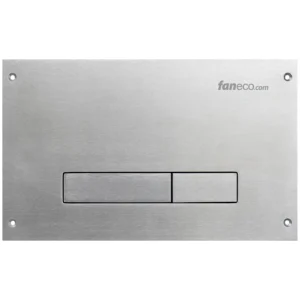 Vandal-Resistant SLIM Dual-Flush Plate