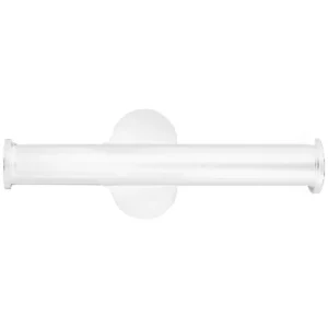 Uchwyt na papier toaletowy Faneco HIT WHITE, biały, stal