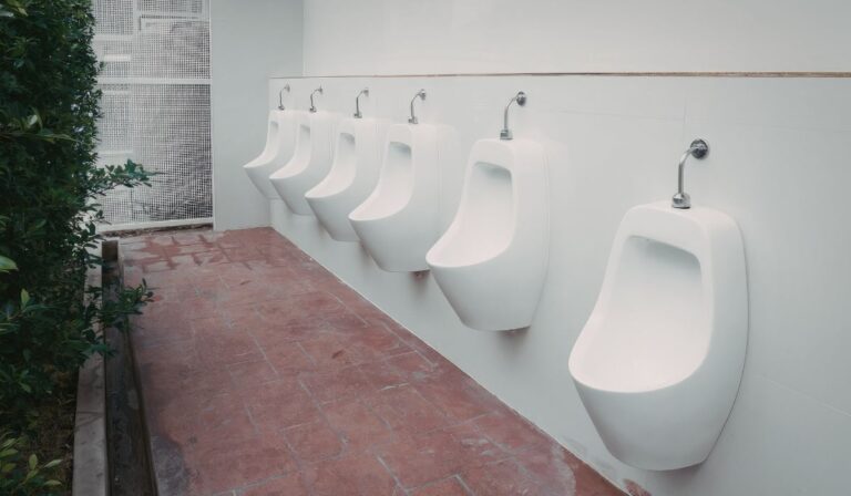 How do you install a urinal?