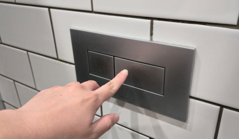Types of toilet flush mechanisms.
