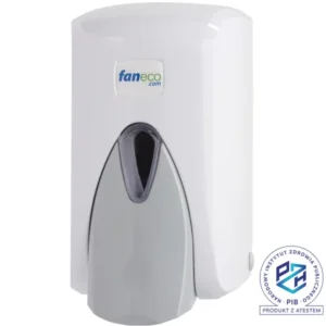 Dozownik do mydła w pianie Faneco POP 500 ml, biały, ABS