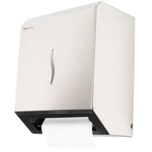 Autocut Faneco HIT touchless, automatic towel roll dispenser, brushed steel
