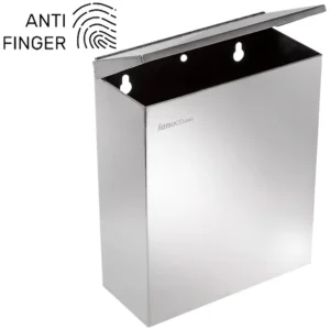Kosz na odpady higieniczne Faneco HIT ANTIFINGER 7 l, stal matowa