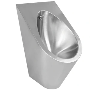 Wall-hung urinal Faneco, matte steel