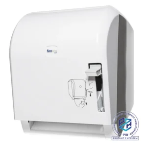 AutoCut Faneco POP towel roll dispenser, white, ABS