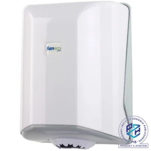 Faneco POP towel roll dispenser, white, ABS