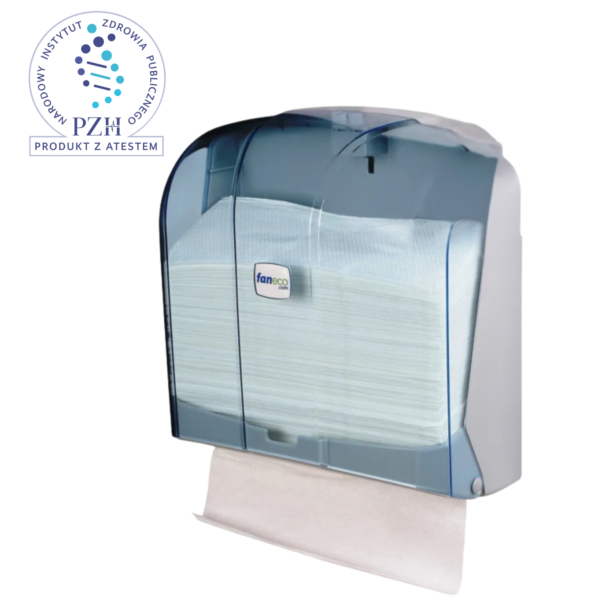 ZZ Faneco JET towel dispenser, transparent, ABS
