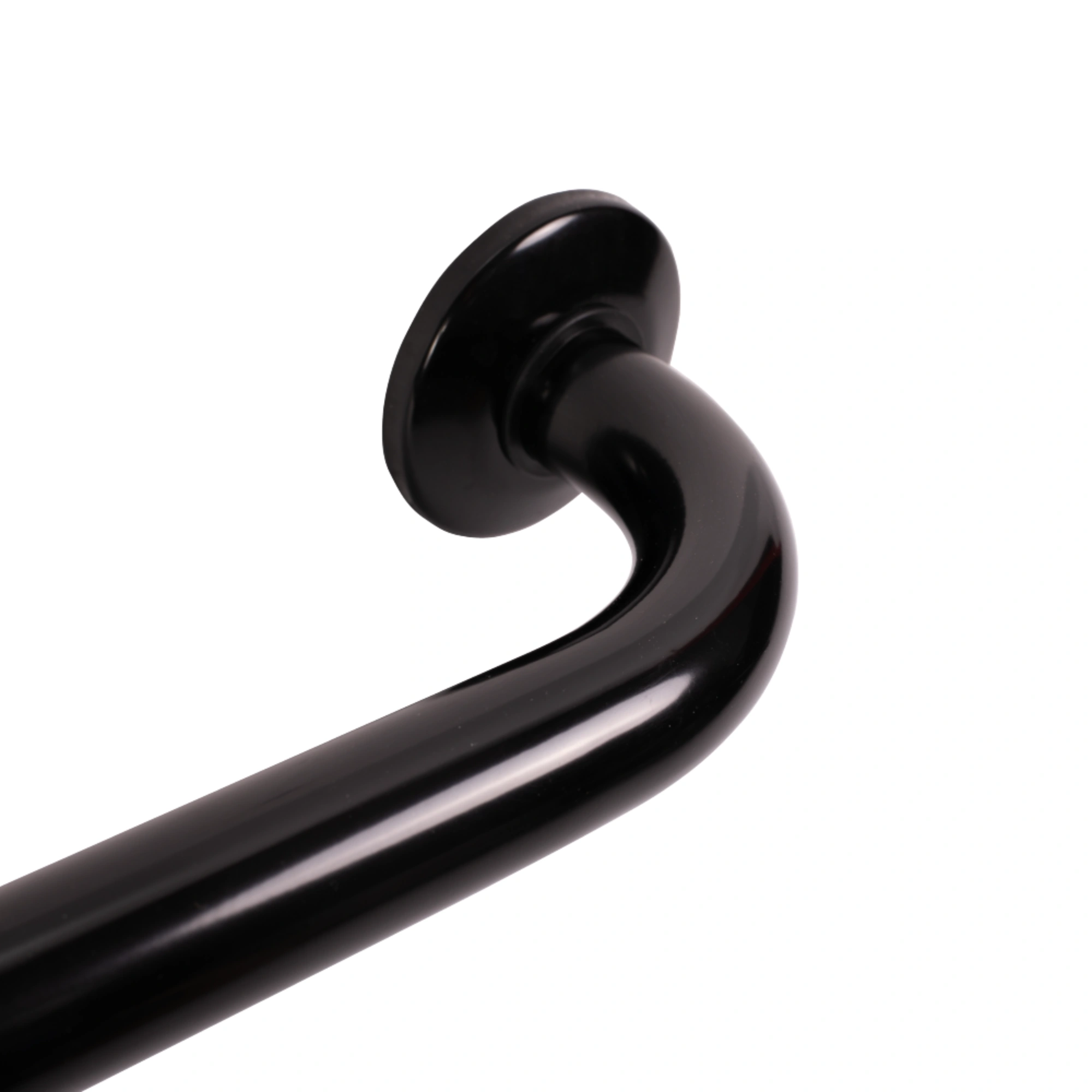 Faneco Straight Grab Bar for People with Disabilities, 60 cm, ⌀ 32 mm, black, steel - Image 4
