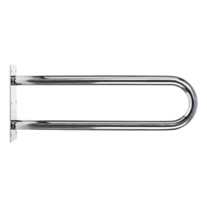 Faneco Fast böjd handräcke för funktionshindrade 50 cm, ⌀ 32 mm, polerat stål